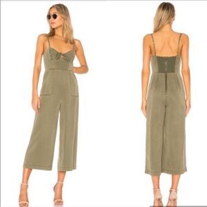 Pam & Gela Camo Wide Leg Jumpsuit
